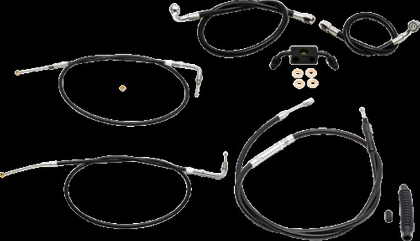 LA CHOPPERS LA-8321KT-08B CABLE KIT BK MINI XL ABS