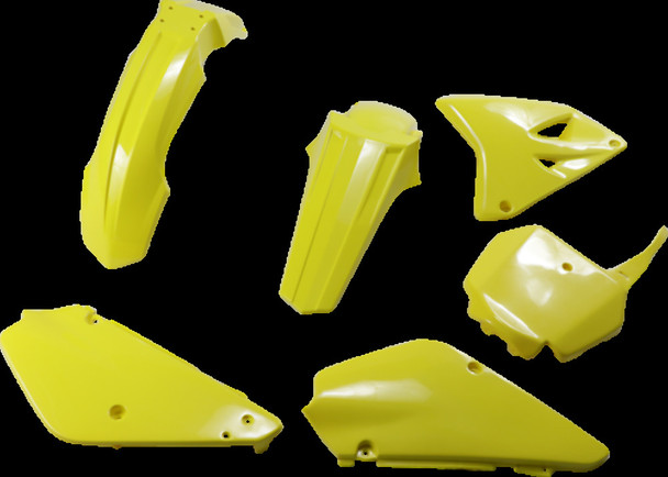 UFO SUKIT405K-102 RESTYLE BODY KIT FOR SUZUKI RM85 YELLOW