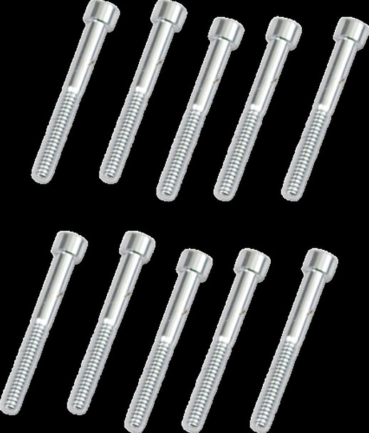 DRAG SPECIALTIES DS-190593S 10-24 X 1 3/4 SMOOTH SOCKET 10 PACK