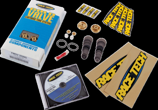RACE TECH FMGV 3520G VALVE FORK GOLD FMGV3520G