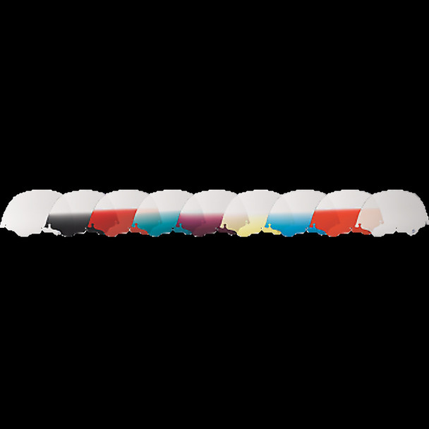 Memphis Shades MEP8010 9" HD Shield FLHT 86-95 Clear