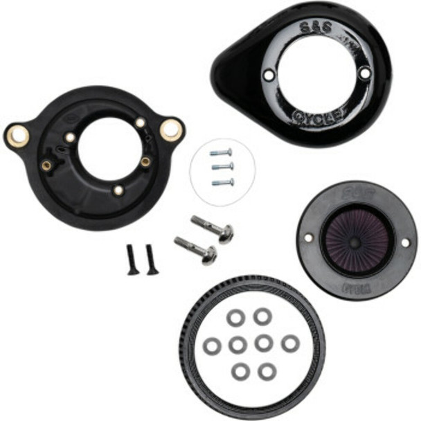 S&S Cycle 170-0718 Air Stinger Air Cleaner - Gloss Black