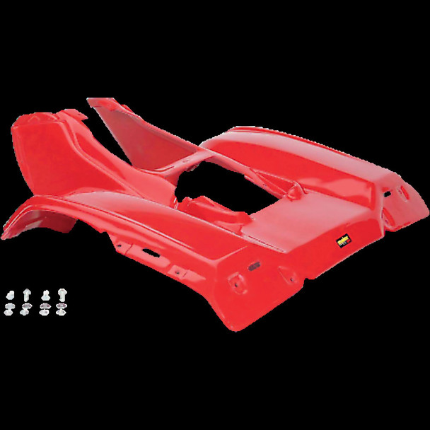 MAIER 117352 ATV FENDER-REAR  RED
