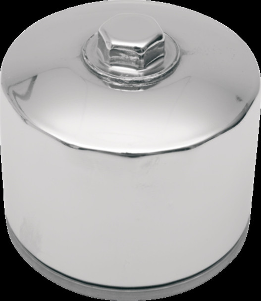 DRAG SPECIALTIES 0712-0006 CHR OIL FLTR W/NUT L82-86