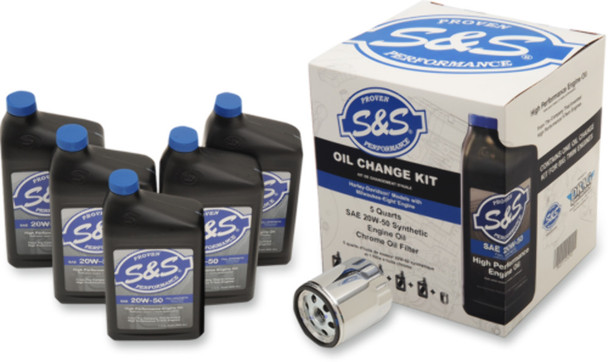 S&S CYCLE 162233 KIT S&S OIL CHANGE MILW 8