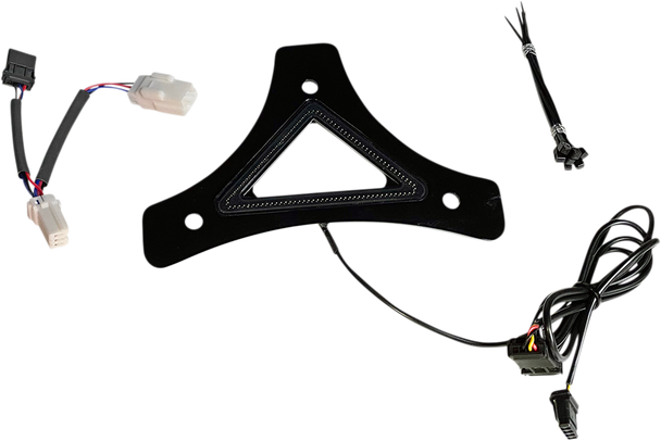 CUSTOM DYNAMICS CD-BR-BCMXL-B LIGHT LED BKRST RNBRK BLK