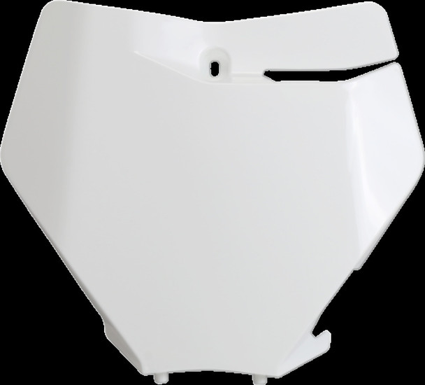 UFO KT04094042 PLATE# SX/SXF WHITE