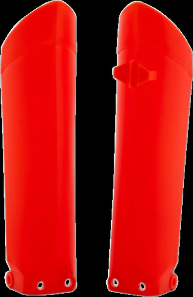 Acerbis Lower Fork Cover Set Flo Orange - Fits: FOR KTM 85 SX 2013-2017