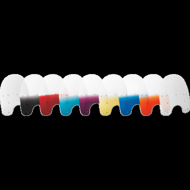 MEMPHIS SHADES METRIC MEP4120 15" SLIM 9" LT. PLAST-CLR