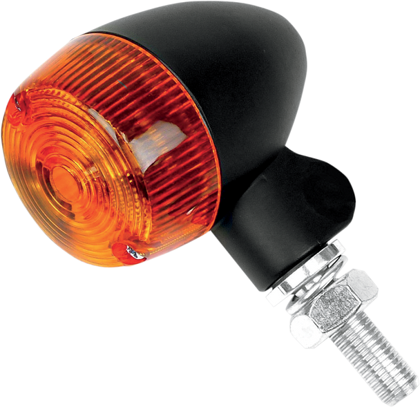 K&S TECHNOLOGIES 25-8320BK MRKRLGHT S/F AMB/BLK RD#1