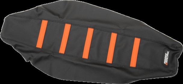 Moose Black/Orange Ribbed Seat Cover 0821-2869 for 2018 FOR KTM 85 SX
