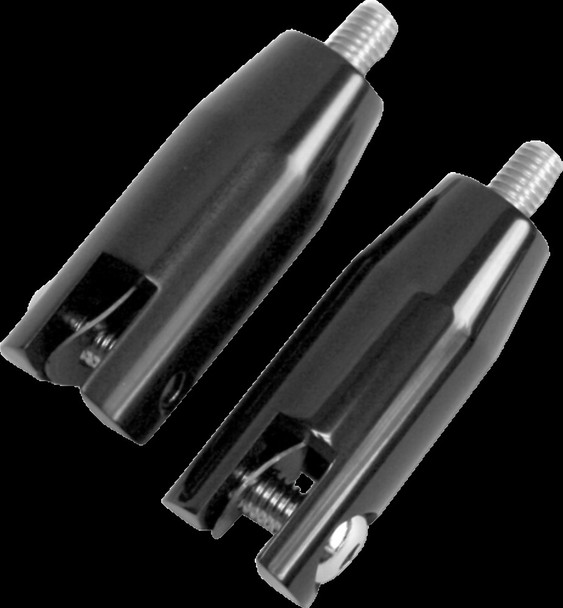 Accutronix Rear Footpeg Mounts - Black FPMT501-B