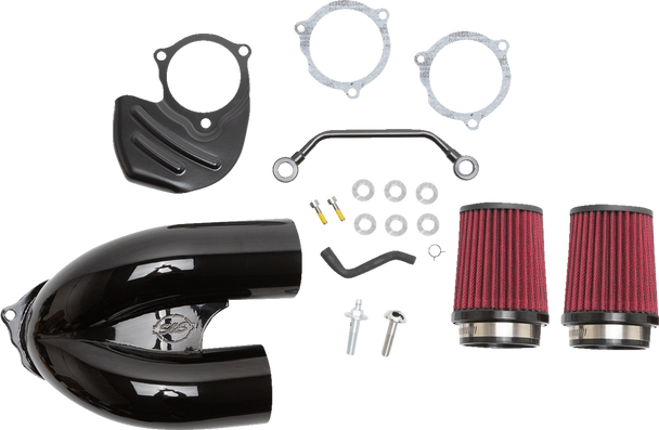 S&S Cycle 170-0567A Tuned Induction Air Cleaner Kit - Gloss Black