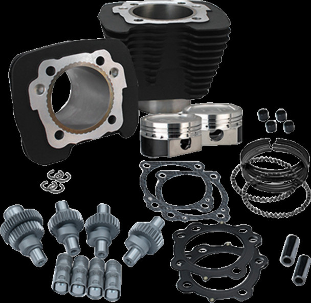 S&S CYCLE 910-0699 KIT HOOLGN 883-1200 BLK