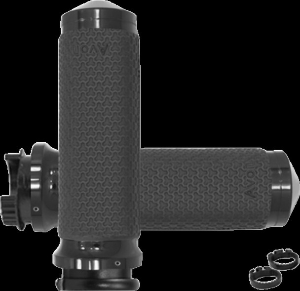 Avon Grips Black 1.5&Prime, OD Memory Foam Grips MT-MF-63A-ANO