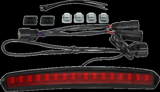 Custom Dynamics Black High Mount Tour Pak LED Light 2014-2020 Harley Davidson