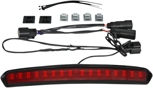 Custom Dynamics Black High Mount Tour Pak LED Light 2014-2020 Harley Davidson