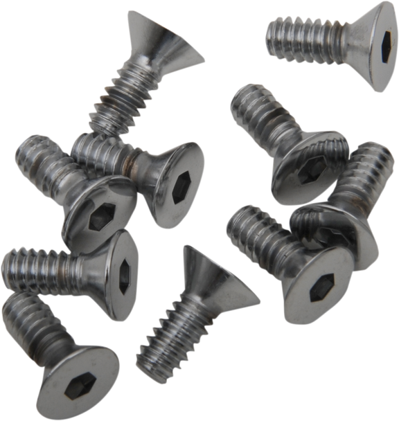 DRAG SPECIALTIES DS192353 10X24X3/4 CHRM FLAT HEAD