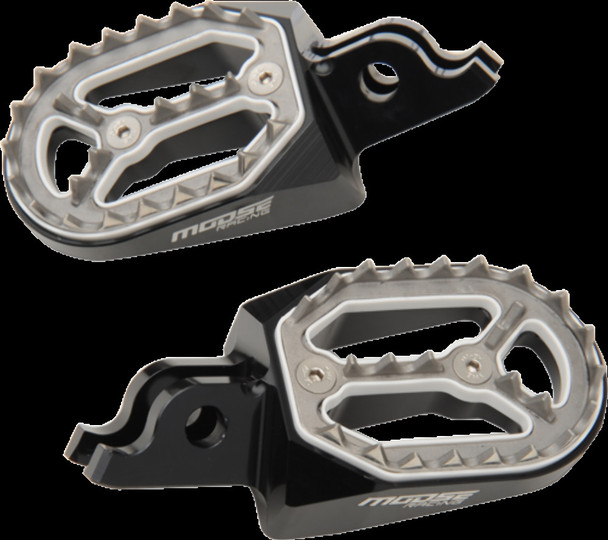 Moose Racing Qualifier Footpegs for Dirt Bikes FOR HONDA CR125 CRF150 CRF250