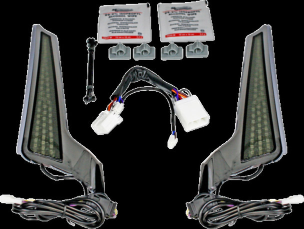 CUSTOM DYNAMICS CD-FASCIA-HD-CS LIGHT FASCIA 06-09CHR/SMK