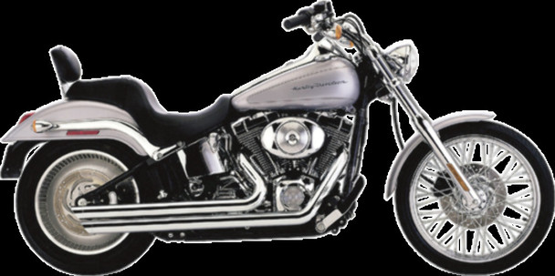 Cobra Speedster Slashdown Exhaust Chrome 6852