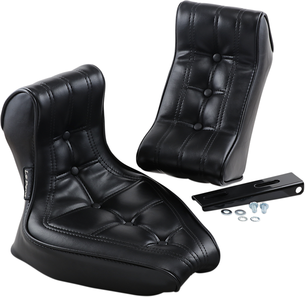 Lepera Signature II Vinyl Seat with Pillion Pad for Rigid Frames