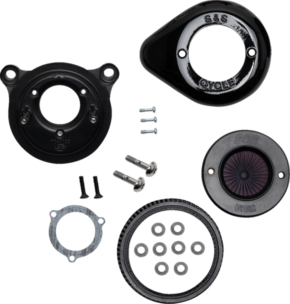 S&S Cycle 170-0722A Air Stinger Stealth Air Cleaner Kit - Black