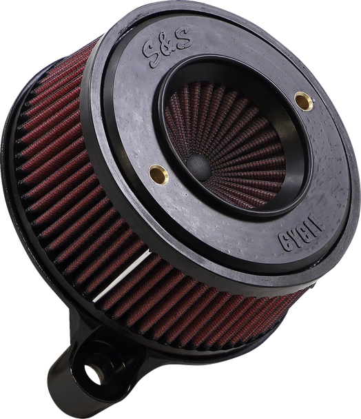 S&S Cycle 170-0724A Air Stinger Stealth Air Cleaner Kit - Black Chrome Ring