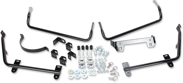 CYCLE VISIONS CV7405B BAGGER TAIL 00-05 FXD BLK