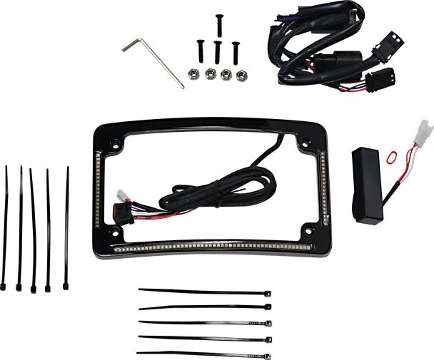 CUSTOM DYNAMICS TF05-SS6-B FRAME LP 10-13 FLHX BLACK