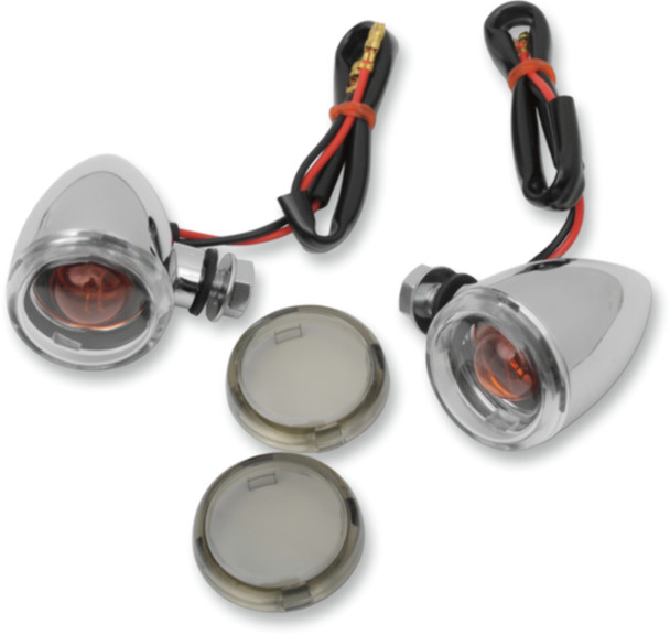 DRAG SPECIALTIES 2040-0530 LIGHT MINI-DEUCE CLR/SMK