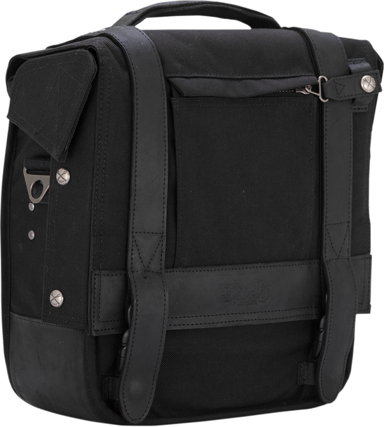 BURLY BRAND B15-1000B SADDLEBAG BLK CORDURA