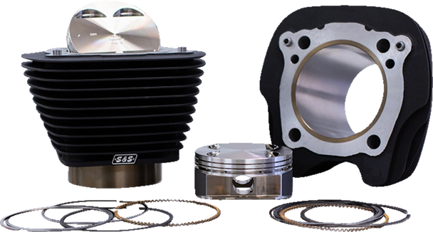 S&S Cycle 910-0844 129" Big Bore Cylinder Kit - for 107" Engine - M8