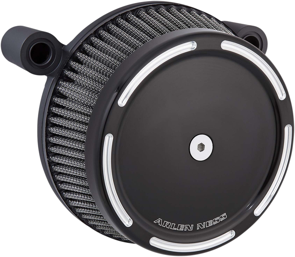 Arlen Ness Black Stage 1 Big Sucker Air Cleaner Kit 99-01 Harley Touring FLHR-I