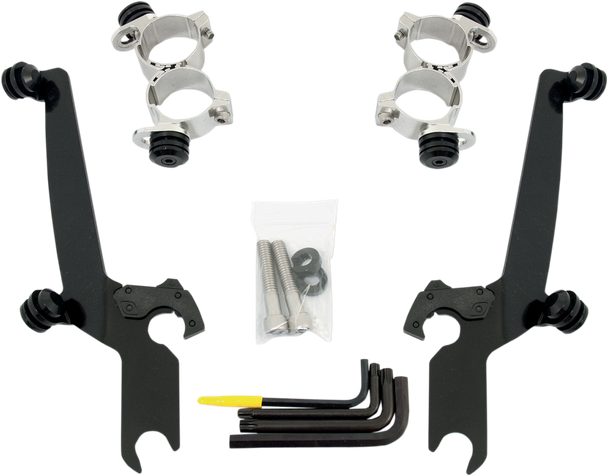 Memphis Shades MEB1985 Mount Kit SS XL 48 Black
