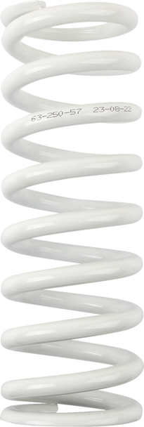 Moose Racing 1312-1036 Shock Spring - 63 mm - 57 n/mm - White