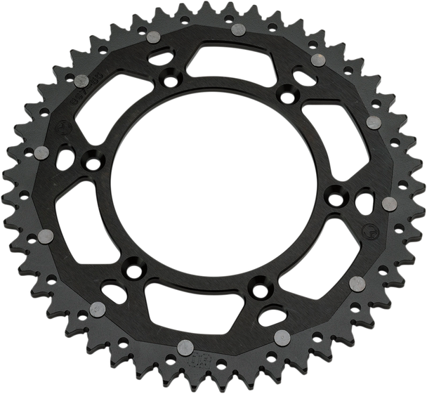 MOOSE RACING HARD-PARTS 1210-1512 SPROCKET DUAL MSE 50 BK