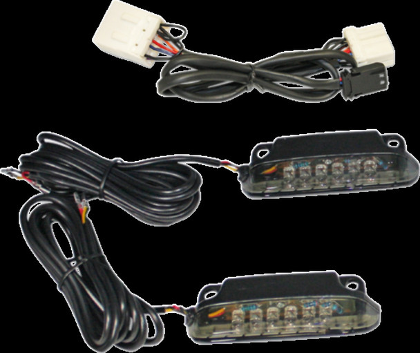 Custom Dynamics Saddlebag Rail LED Light Bar w/ Smoke Lens for Harley 09-13 FLHT