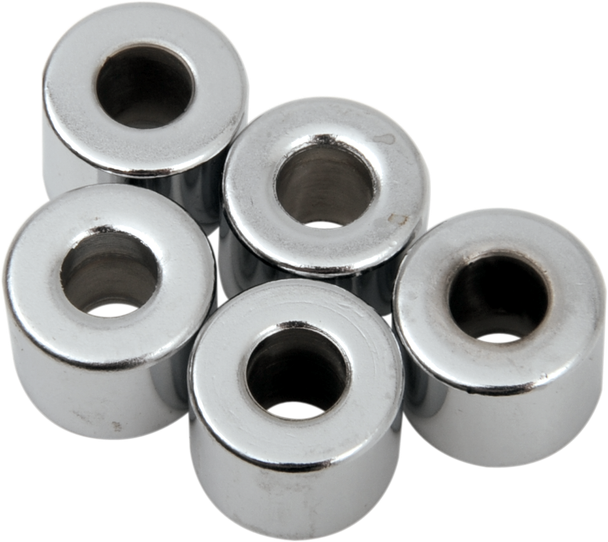 Drag Specialties Spacer - Chrome - 1/4" X 5/8" X 1/2"