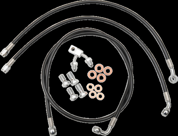 LA CHOPPERS LA-8122B16B BRAKELINE B15-17ABFXSB15+