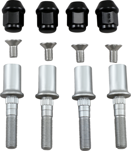 Moose Racing 85-1088 Wheel Stud/Nut Kit - Front/Rear