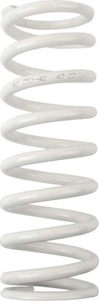 Moose Racing 1312-1031 Shock Spring - 63 mm - 42 n/mm - White