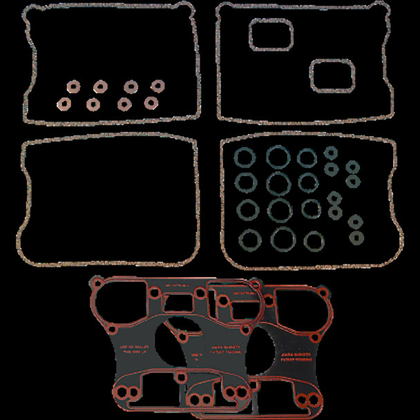 JAMES GASKET 17033-83-R Rocker Box Rubber Gasket fits Big Twin 84-91