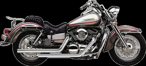 Cobra 98-04 FOR KAWASAKI VN1500E Dragsters Exhaust (Chrome)