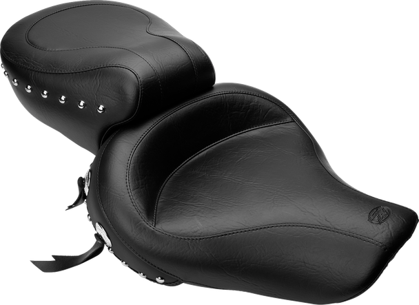 Mustang 75530 Wide Studded Seat - FXDWG 96-03