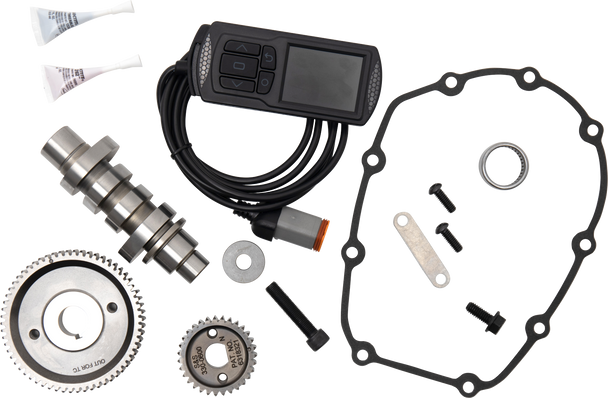S&S Cycle 330-0726 Camshaft Kit with PV-3 Tuner - 475G Gear Drive - M8 Touring