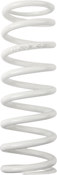 Moose Racing 1312-1029 Shock Spring - 63 mm - 36 n/mm - White