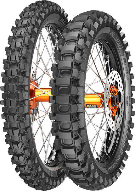Metzeler 4023700 Tire - MC360 Mid-Hard - R Spec - Rear - 100/90-19 - 57M