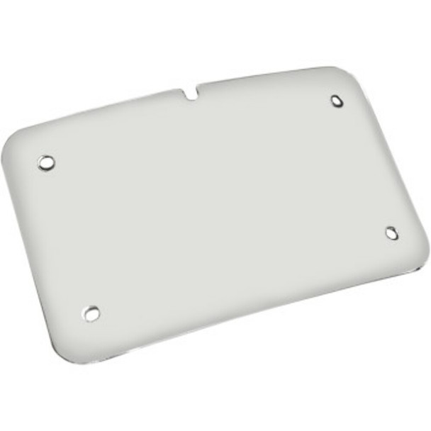 CYCLE VISIONS CV4640MT 3 Hole License Plate Mount - Harley Davidson - Chrome