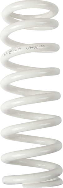 Moose Racing 1312-0983 Shock Spring - 63 mm - 57 n/mm - White